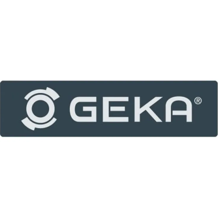 Geka 6220SB Wandschlauchhalter P klein aus Leichtmetall pulverbeschichtet, Dunkelgrau, 18 x 8 x 13 cm Bewässerungszubehör