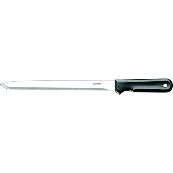 Fiskars Dämmstoffmesser, Gesamtlänge: 42 cm, Rostfreier Stahl, Schwarz, K20, 1001626