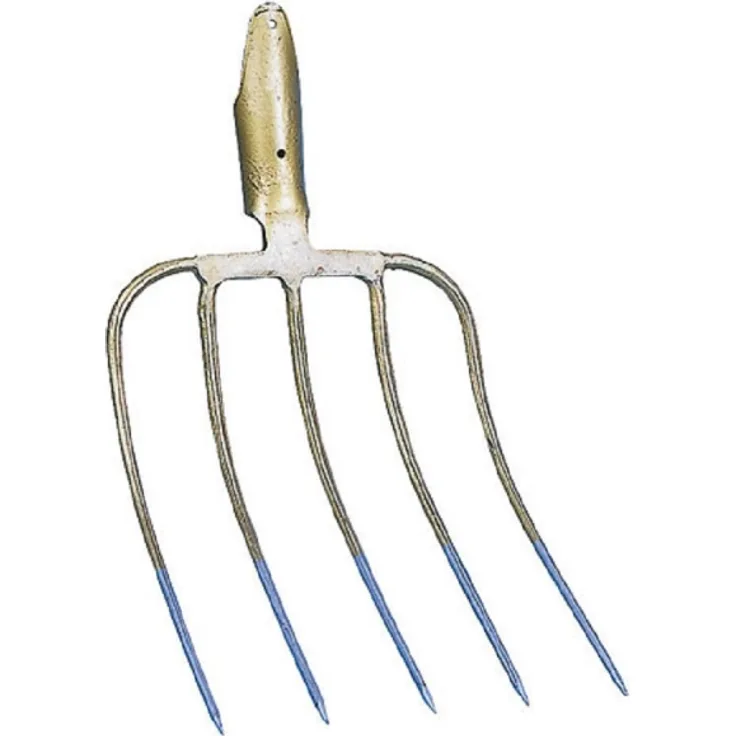 Dunggabel ohne Stiel 5 Zinken mit Federtülle Kerbl 50102 Gabel Stallgabel