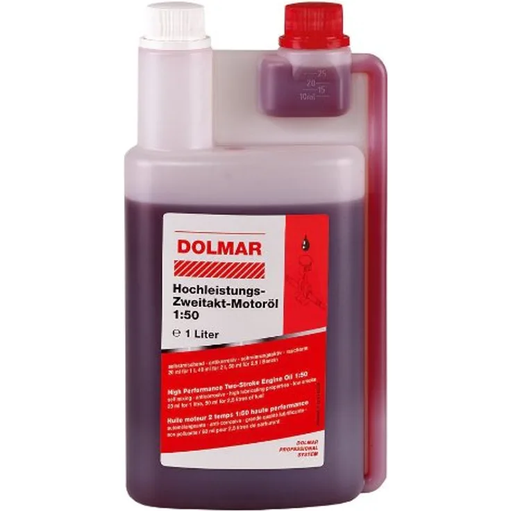 Dolmar 980008112 2-Takt Oel 1L in Dosierflasche
