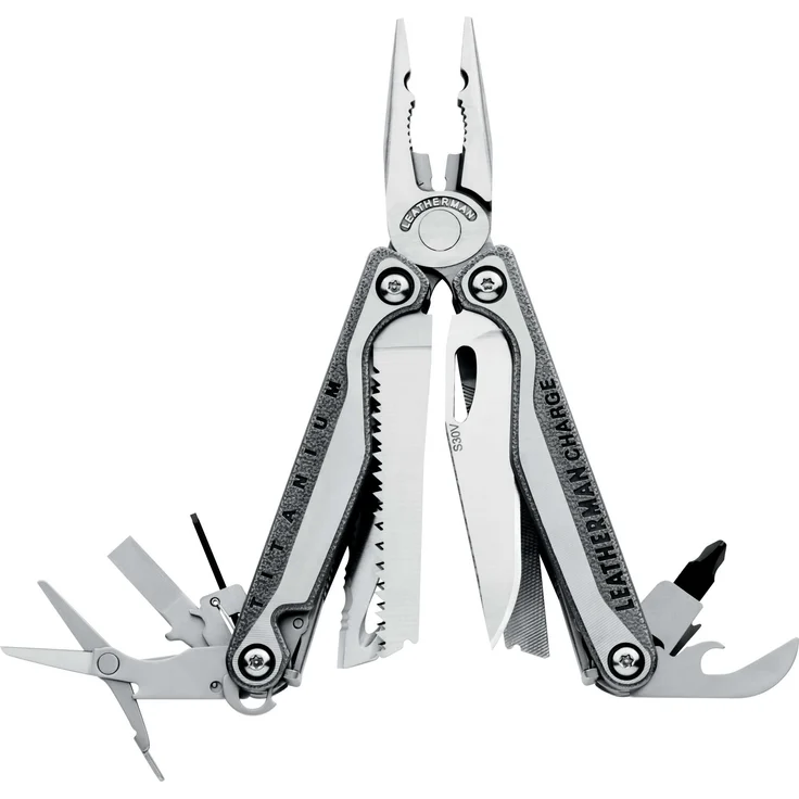 Leatherman Charge TTI Grau, One Size, Titanium