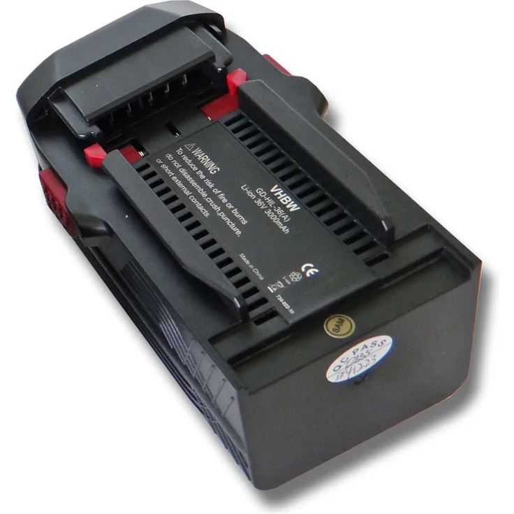 vhbw Akku passend für Hilti CPC 36V, TE 6-A36 AVR, TE 6A, TE6A, TE7A, WSC 7.25-A36, WSR 36-A Elektrowerkzeug (3000mAh Li-Ion 36V)