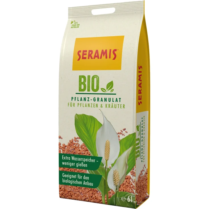 Seramis Bio-Pflanz-Granulat für Pflanzen & Kräuter 6 Liter – Bild 1