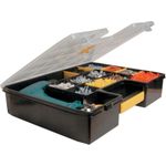 Stanley Werkzeug-Organizer Sortmaster (43 x 9 x 33 cm, Innenteiler anpassbar, bis zu 1024 Konfigurationen möglich, kein Verrutschen, Deckel verriegelbar) 1-94-745