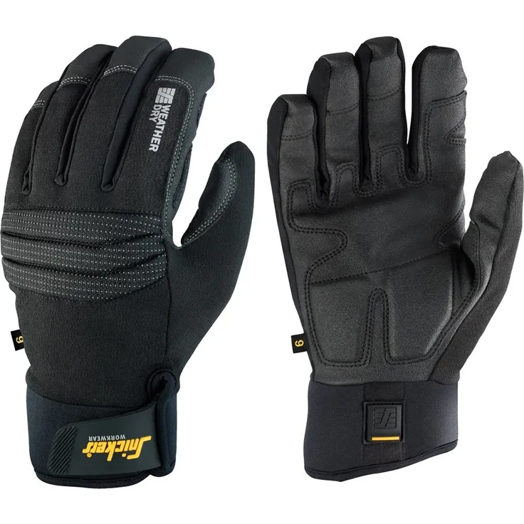 Snickers wetter Handschuhe ''Dry'' Größe 10 in Schwarz, 1 Stück, 95790404010