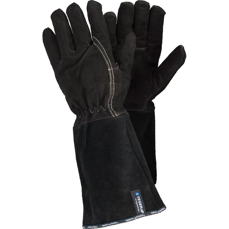 Ejendals Handschuh Tegera 134 für Schweißarbeiten, Größe 11, 1 Stück, braun / schwarz, 134-11
