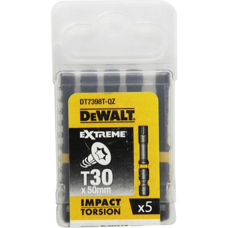 Dewalt DT7398T-QZ Bits T30 50mm EXTREME Impact Torsion (5ST)