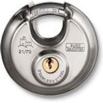 BURG-WÄCHTER Bügelschloss Circle 21-60 8 x 14 x 18 Edelstahl