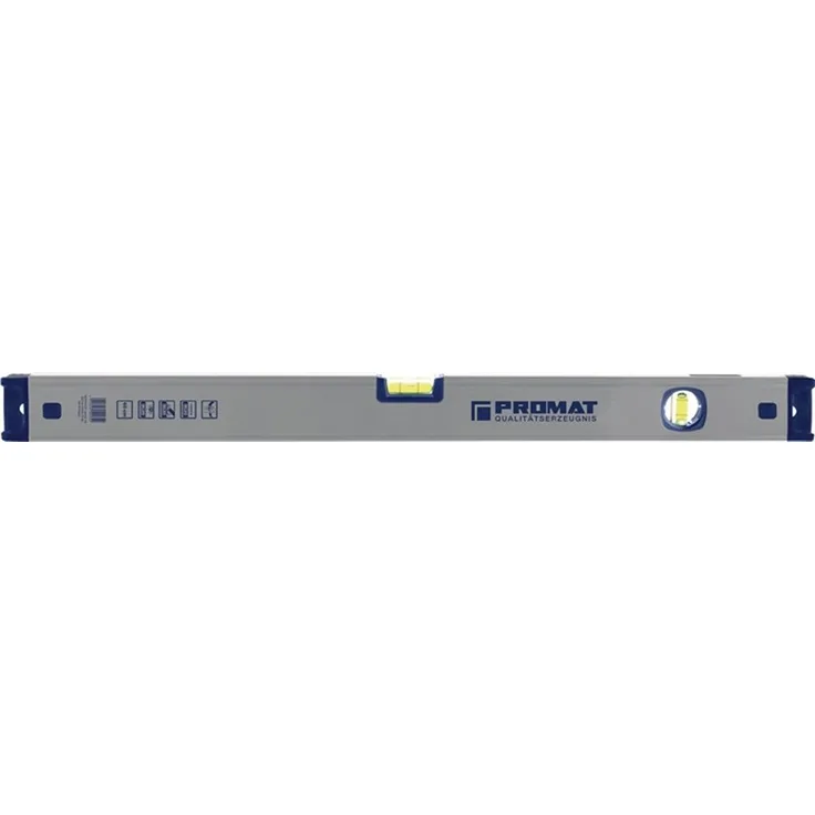 Promat Wasserwaage Alu. L.150cm 0,5mm-m genau mit 2Libellen...