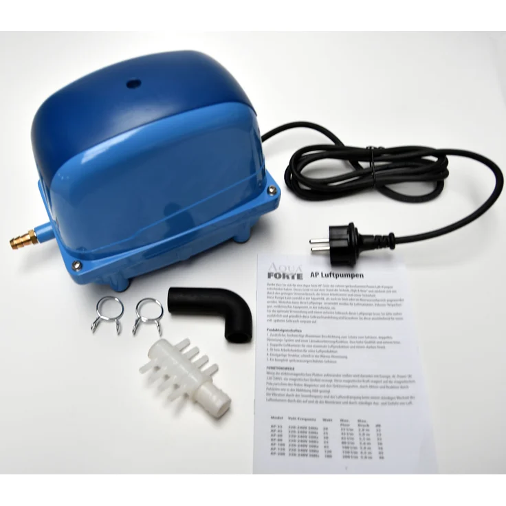 SIBO Aqua Forte Teichbelüfter AP60 65 L-min Belüfterpumpe – Bild 1