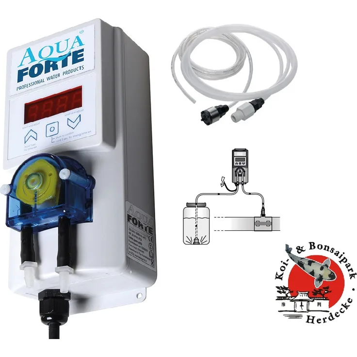 SIBO Aqua Forte Dosierpumpe Dosatech mit Anbohrschelle 50 mm und Tülle