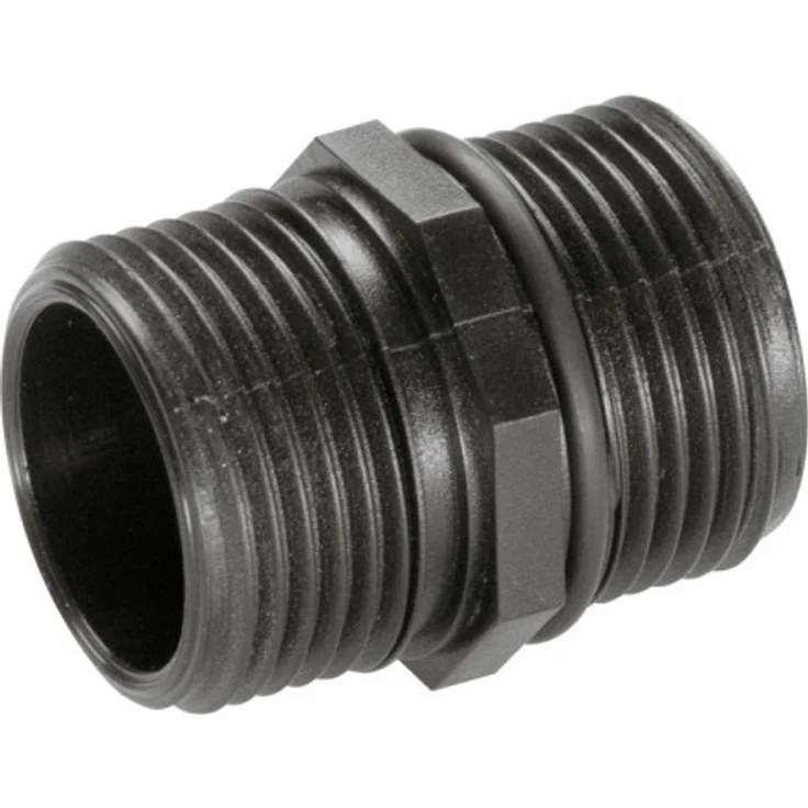 Gardena Pumpen-Anschlussstück 33.3 mm: Übergangsstück zum Anschluss von Pumpen an das Gardena Wasserschlauch-Stecksystem (1745-20) – Bild 1