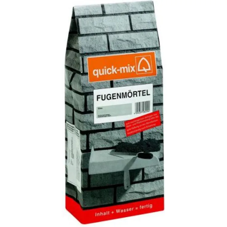 Quick-Mix Fugenmörtel, grau 10 kg