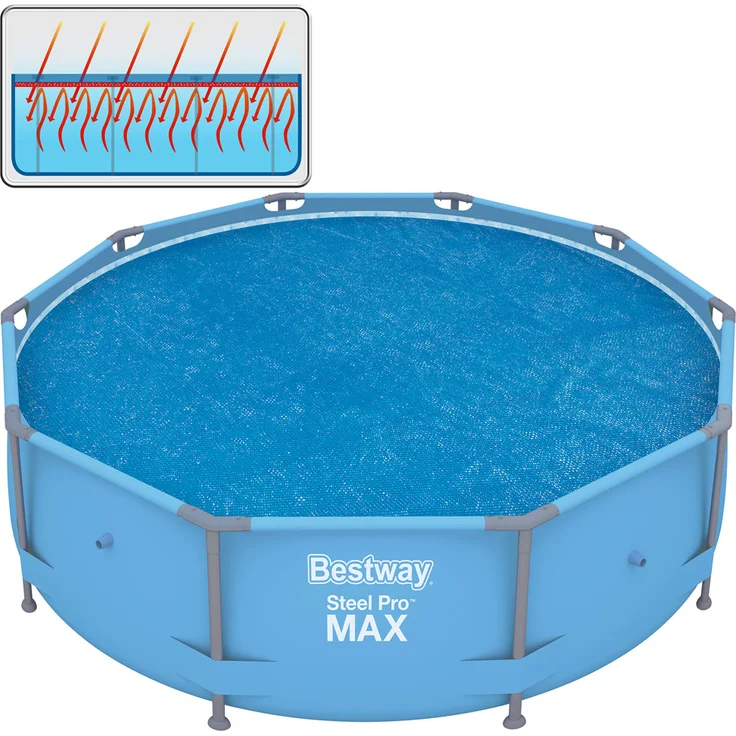 Bestway Ø 289 cm Pool Solar-Abdeckplane – Bild 1