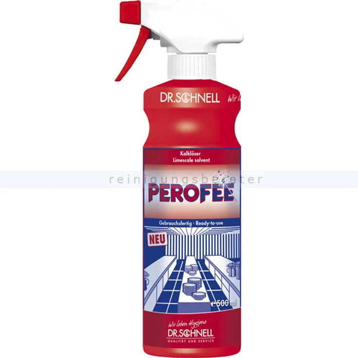 Dr. Schnell Perofee 500 ml Kalklöser gebrauchsfertig gebrauchsfertiger Kalklöser für den Küchenbereich