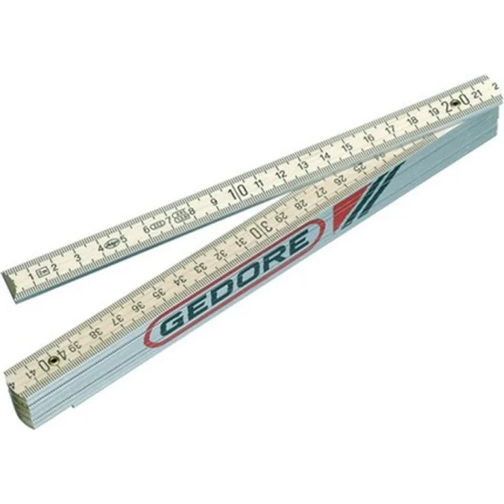 GEDORE 4533-2 Holzgliedermaßstab 2 m