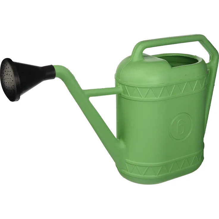 Saturnia 5080010 Kunststoff Gießkanne, 6 l Kapazität