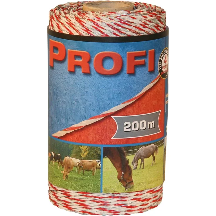 Kerbl Weidezaunseil Elektroseil Profi PE 200 m 59511