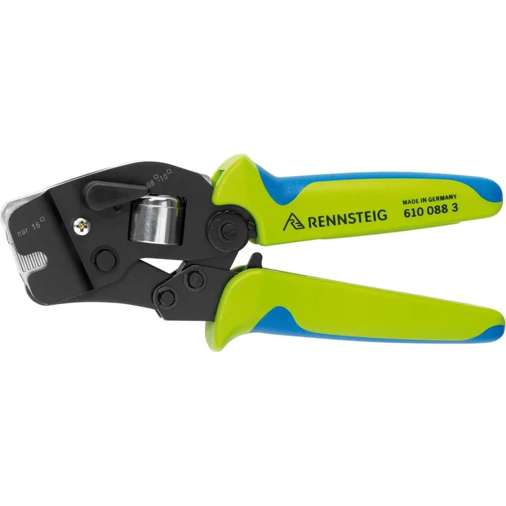 Rennsteig Aderendhülsencrimpzange PEW8.88 (selbsteinstellend, 4 Crimpflächen, 0,08-10 mm², AWG: 28 - 7) 610 088 3