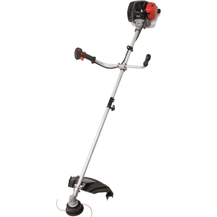 Scheppach Benzin-Motorsense BCH5200PB inkl. Schultergurt, 1,8 PS Leistung, 2in1: Freischneider, Rasentrimmer, Schnittbreite 450 mm/255 mm, Anti-Vibration, Schaftlänge 150 cm – Bild 1