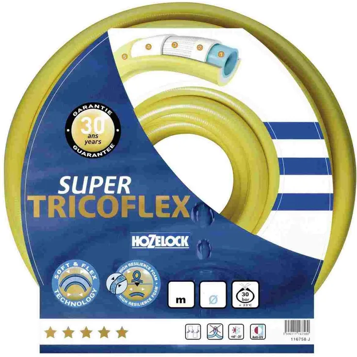 Hozelock 20 m Super Tricoflex Ultimate Schlauch (12,5 mm Durchm.)
