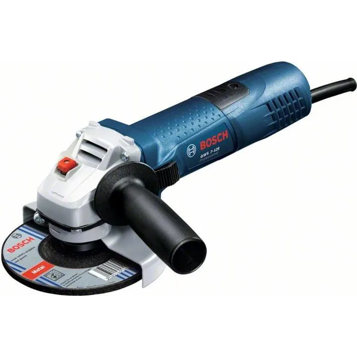 Bosch Professional Winkelschleifer GWS 7-125 (720 Watt, Scheiben-Ø: 125 mm, im Karton)