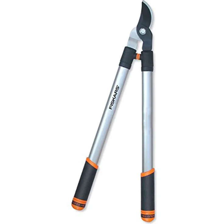 Fiskars 1000578 Teleskop-Bypass-Astschere PowerGear, Länge 700 mm