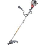 IKRA Benzin Freischneider Trimmer IBF 25-1 inkl. Fadenspule, 4-Zahn-Messer & Schultergurt, Schnittbreite: 23 cm, 800 Watt Leistung