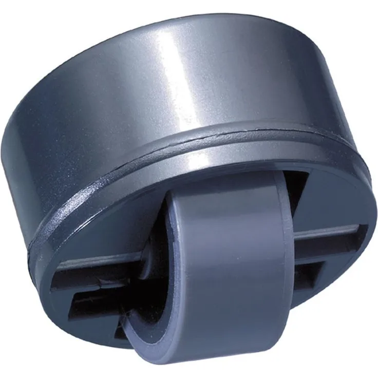 Roller-Mini soft, Rollen ø 27 mm, Bohr ø 36 mm, Kunststoff schwarz