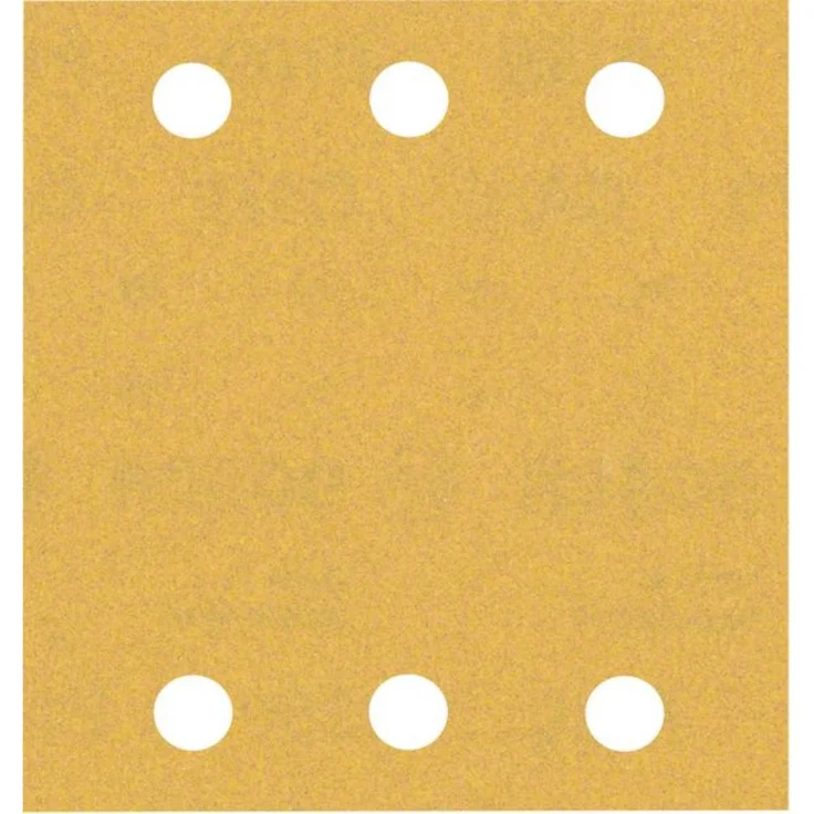Expert C470 Schleifpapier mit 6 Löchern für Schwingschleifer, 115 x 107 mm, G 180, 10-tlg. - Preisvergleich – Bild 1