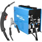 Güde 20071 Fülldraht-schweissgerät SG 130 A (Kühlventilator, Thermoüberlastschutz, Massekabel mit Masseklemme)