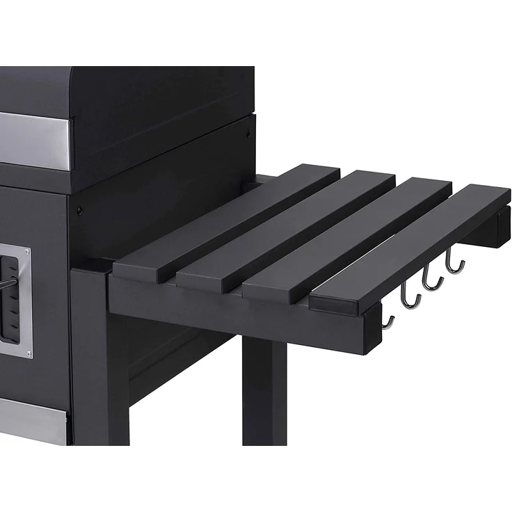 Tepro Holzkohlegrillwagen Toronto XXL Holzkohlegrill, Anthrazit-Edelstahl, 120 x 145 x 68 cm, Grillfläche 71,5 x 46 cm – Bild 6