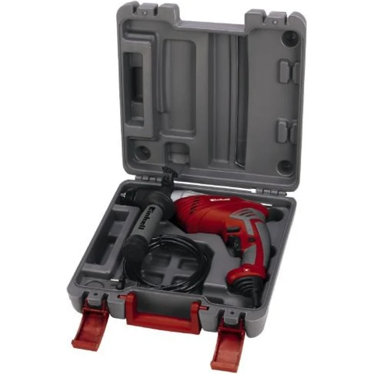 Einhell Schlagbohrer RT-ID 65-1 (650 W, 0-3000 U - min, Schlagfrequenz 0-48000 cps - min, Bohrleistung Holz 25mm - Beton 13mm - Stahl 10 mm, Spannfutter 13 mm hoch Bereich) – Bild 3