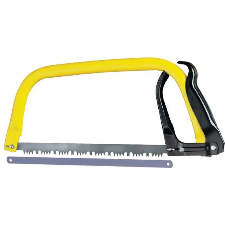 Stanley Bügelsäge HP (mit Sägeblatt für Metall und Holz, Knöchelschutz, hochwertiger Stahl Hardpoint-Verzahnung) 1-20-447