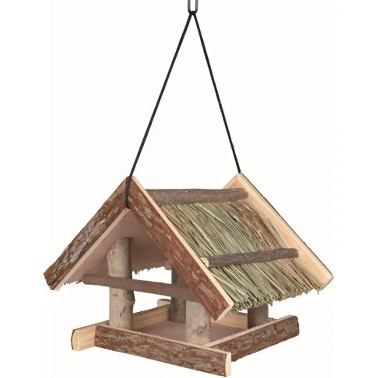 Trixie 55661 Natural Living Futterhaus, 25 × 25 × 25 cm, natur