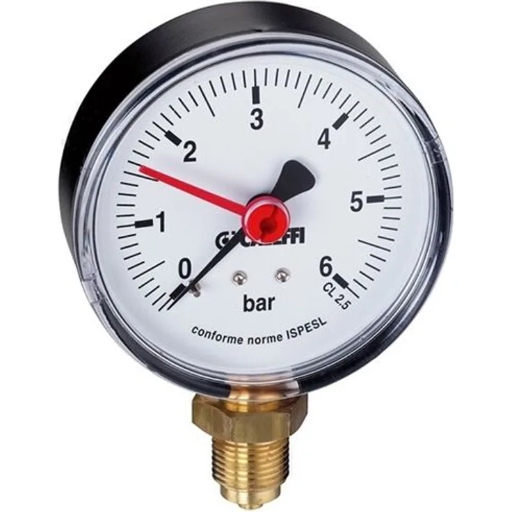 Caleffi Manometer 557 0-10 bar, 1/4, unten Bewässerungszubehör