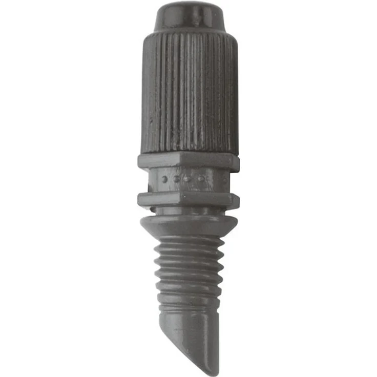 GARDENA Micro-Drip-System Sprühdüse 90°: Sprühkopf für 90°-Umgebung, regelbare Beregnung, flächendeckend, Sprühreichweite ca. 3 m, 5 Stück (1368-20) – Bild 1