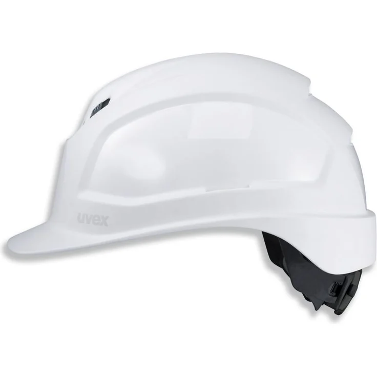Uvex Pheos IES Schutzhelm - Belüfteter Arbeitshelm für die Baustelle - Weiß Weiß
