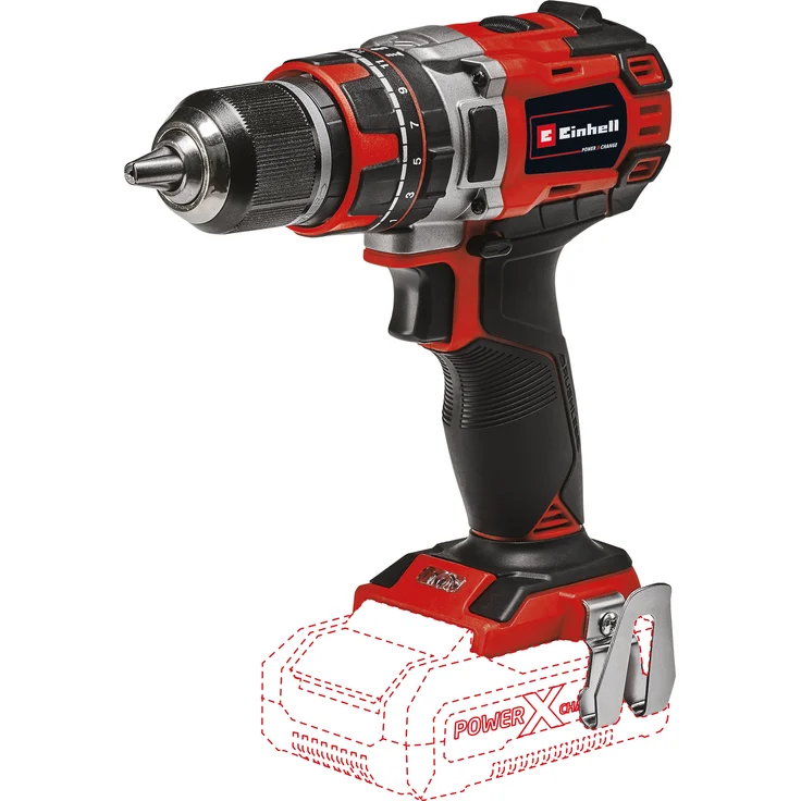 Einhell Akku-Schlagbohrschrauber TE-CD 18-50 Li-i BL Power X-Change PXC - ohne Akku ohne Ladegerät – Bild 1