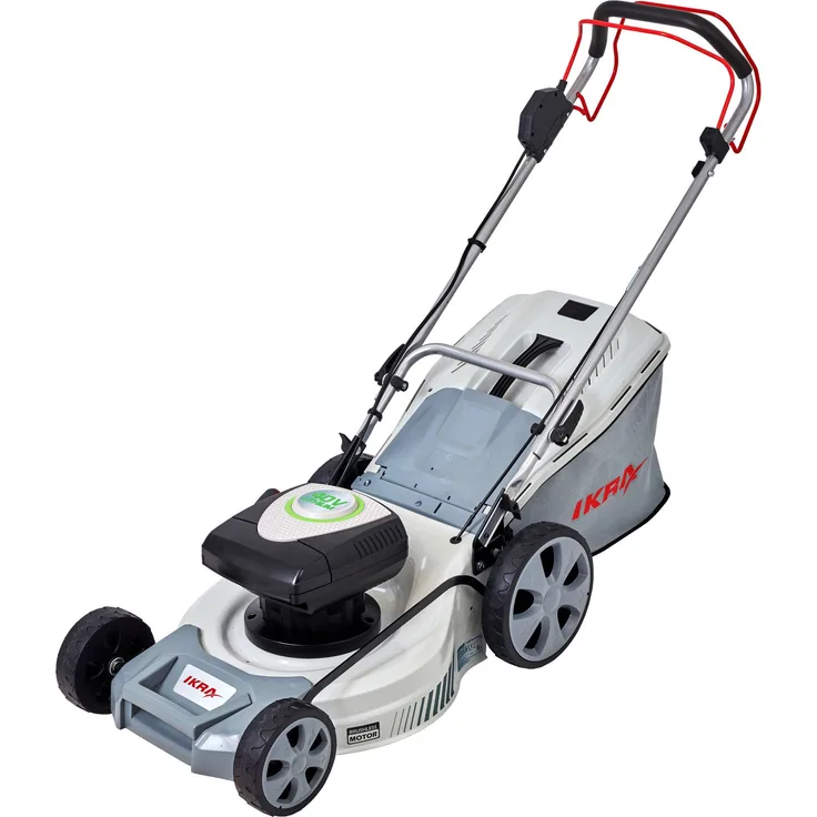 IKRA Akku Rasenmäher Mulcher IAM 40-4625S Radantrieb TwinPower 2x40V Fangbox 50l Schnittbreite 46cm