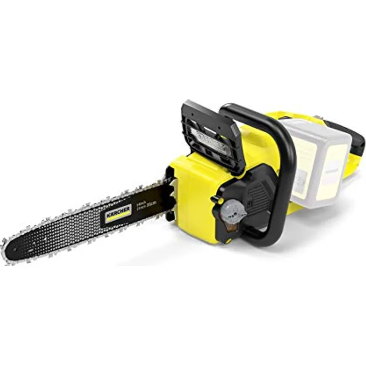 Kärcher CNS 36-35 Battery Akku-Kettensäge - Schwertlänge 35 cm, Kettengeschwindigkeit 21 m-s, Leistung je Akkuladung: 200 Schnitte, Gewicht 5,5 kg