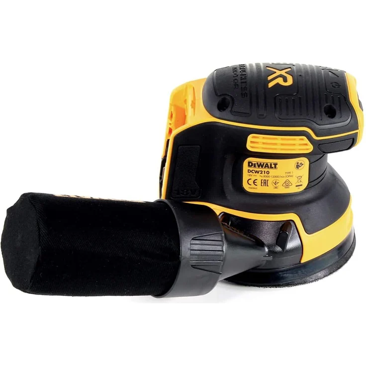 DeWALT DCW210NT-XJ Akku-Exzenterschleifer, 18 V 125 mm 12000 U/min 0,9 kg – Bild 6