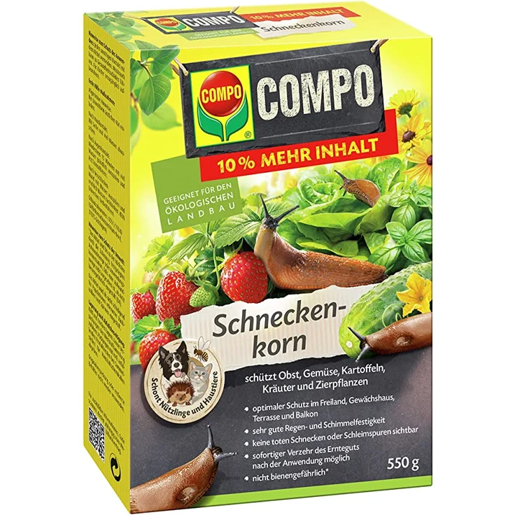 COMPO BIO Schneckenkorn 550 g – Bild 1
