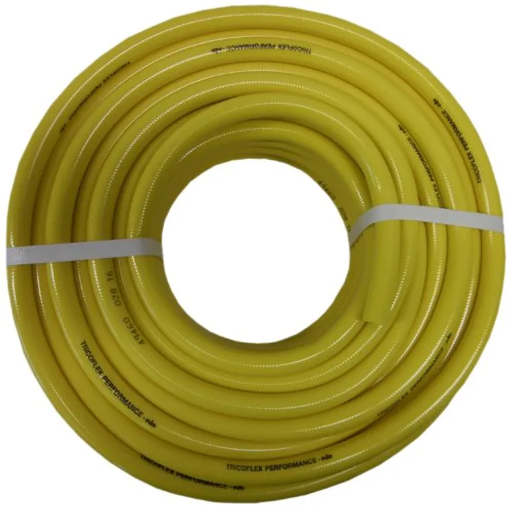 Tricoflex Wasserschlauch Performance, 12,5 mm, 12,5 mm, 50 m Rolle, gelb