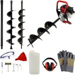 T-Mech 52cc Benzin Erdbohrer