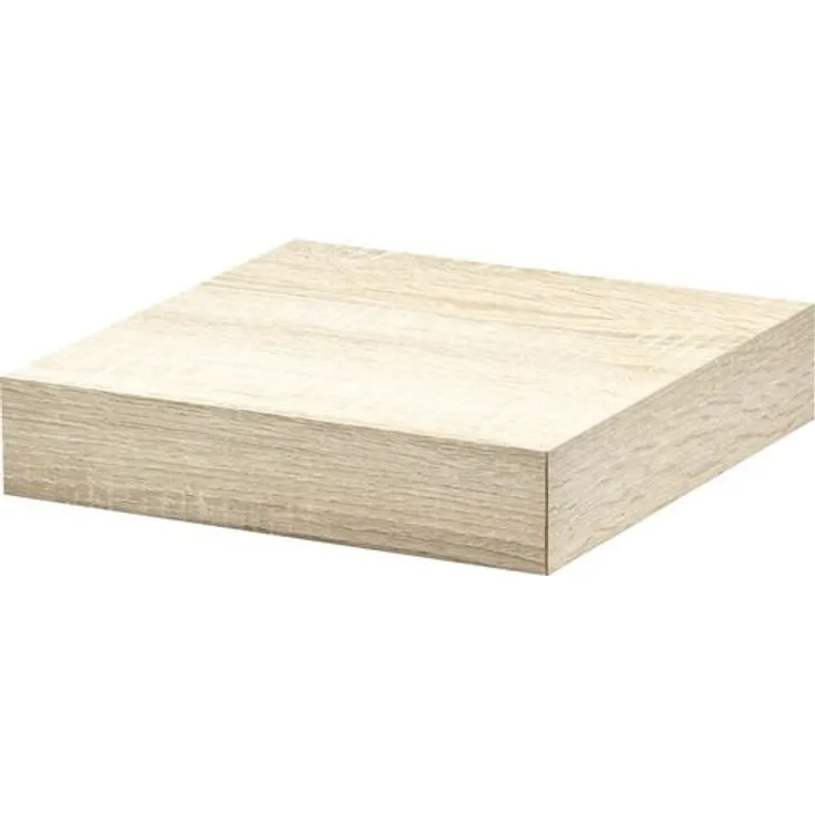 BIG BOY Wandregal 250x250x50 mm Eiche Vintage Dekor