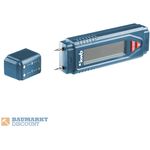 kwb Feuchtigkeitsmessgerät, perfekt als Holz-Feuchtemessgerät oder als Messgerät für Mauerwerk, inkl. 9 V Block-Batterie