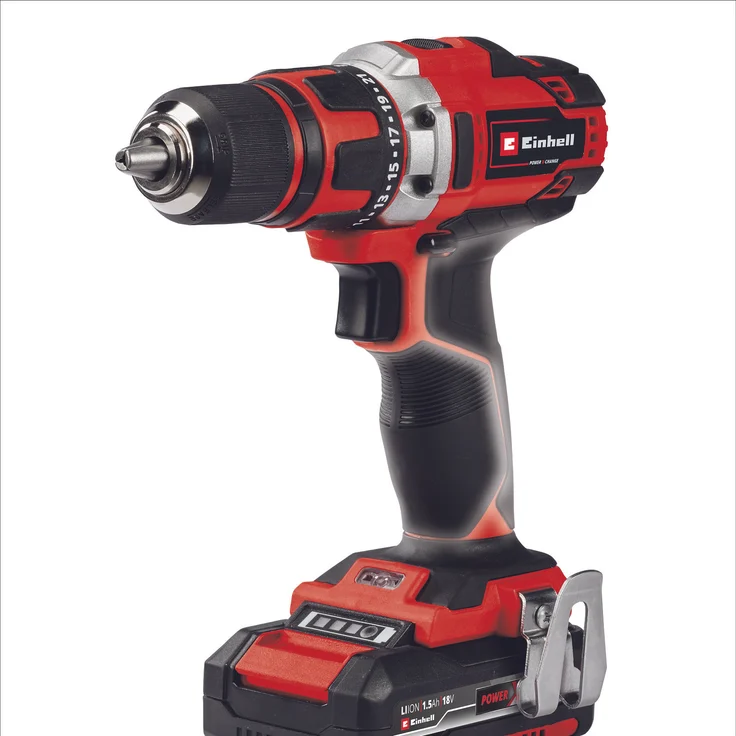Einhell TE-CD 18/40 Li Akku-Bohrschrauber Power X-Change PXC (2x1,5 Ah und Ladegerät) - 4513939 – Bild 2