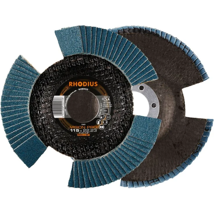 Fächerschleifscheiben Ø115mm K80 5er Pack – Bild 1