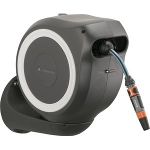 Bild für GARDENA Wand-Schlauchbox RollUp S 18602-20 15 Meter Schlauchlänge weiß Kunststoff 18602-20 180° schwenkbar frostsicher